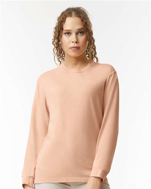 Unisex Garment-Dyed Heavyweight Long Sleeve T-Shirt