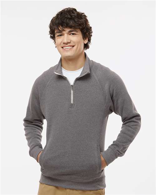 Men's Triblend Quarter-Zip Sweatshirt