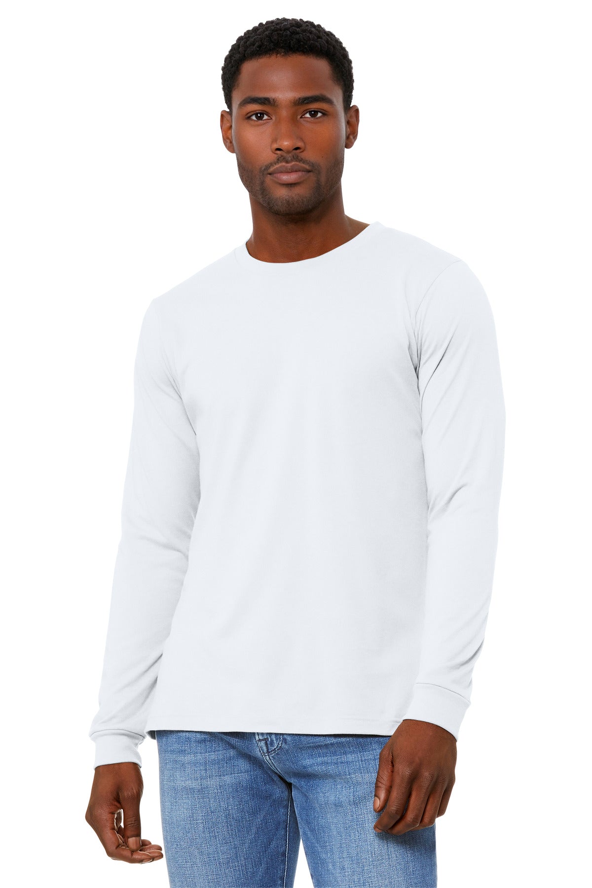 BELLA+CANVAS ®  Unisex Heather CVC Long Sleeve Tee BC3501CVC