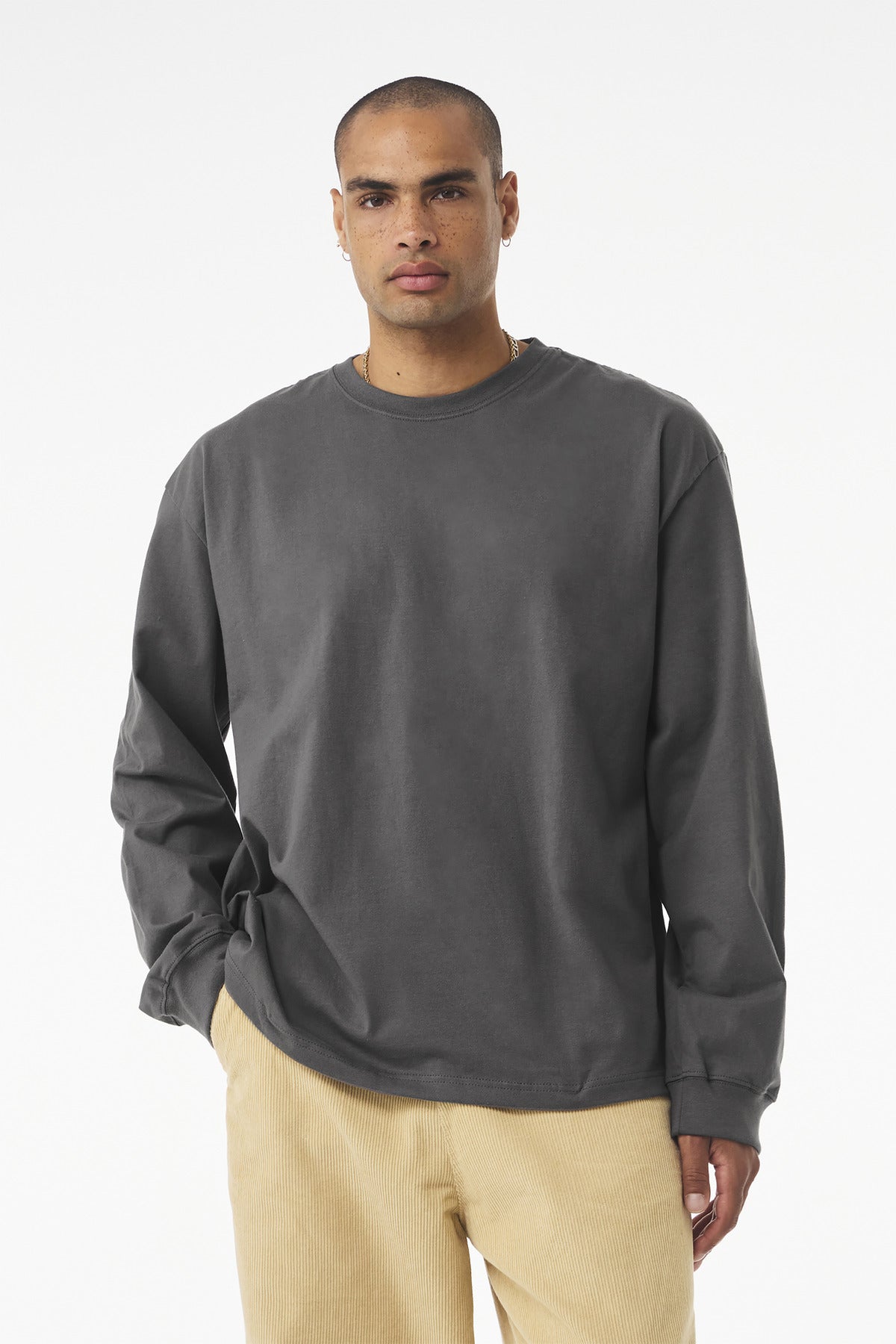 BELLA+CANVAS ®  Unisex 7.5-Ounce Heavyweight Long Sleeve Tee BC4651
