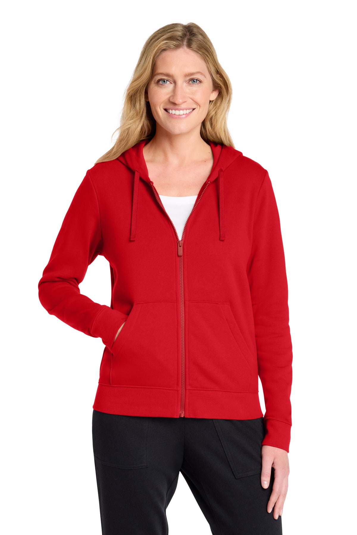 Nike Women's Club Fleece Sleeve Swoosh Full-Zip Hoodie NKFD9890