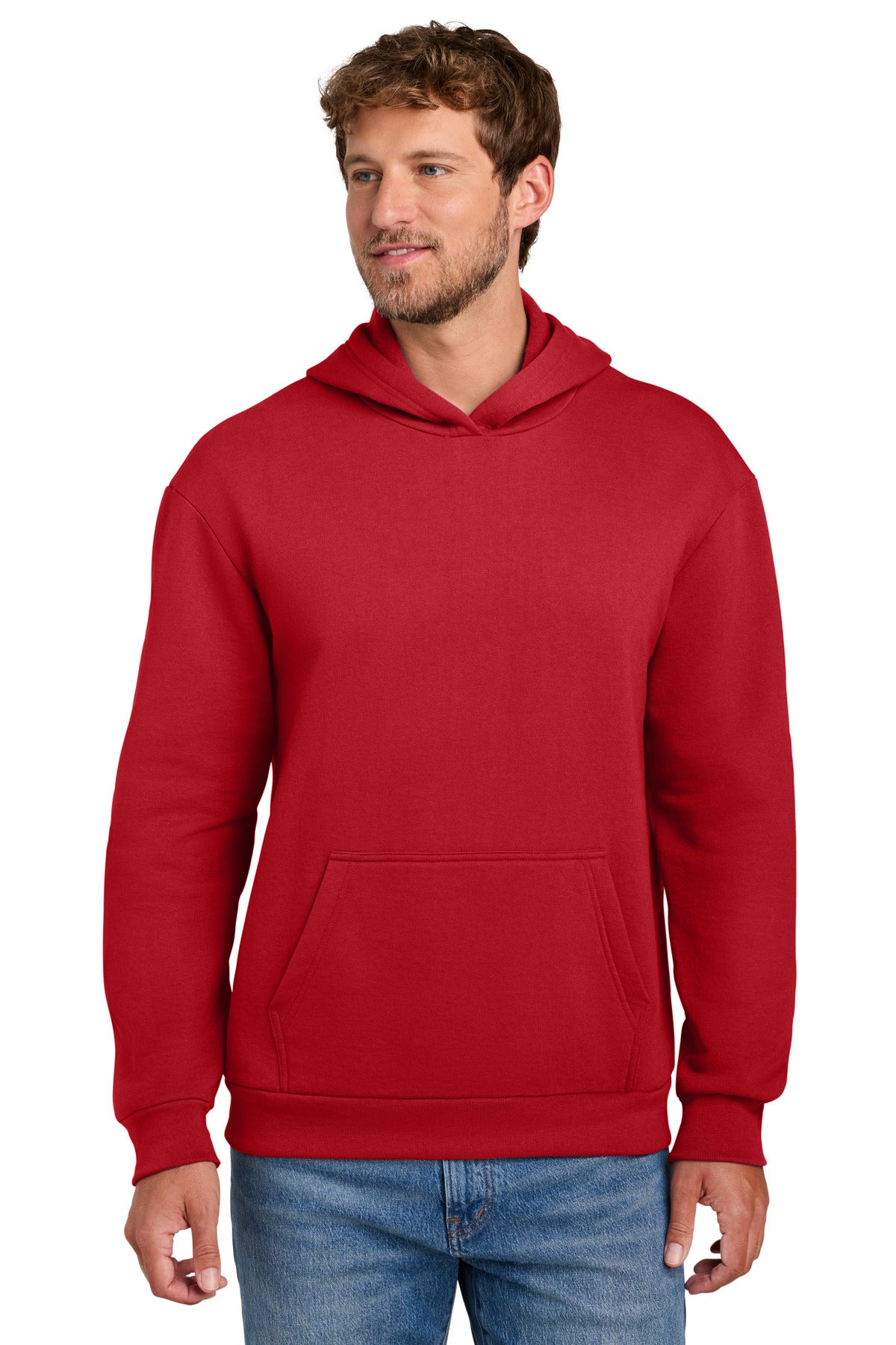 Port & Co ™  Easy Fleece Pullover Hooded Sweatshirt PC68H