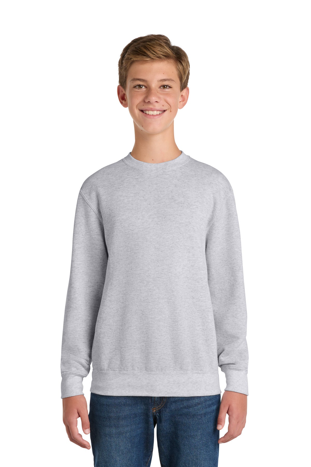 Port & Co ™  Youth Core Fleece Crewneck Sweatshirt.  PC90Y
